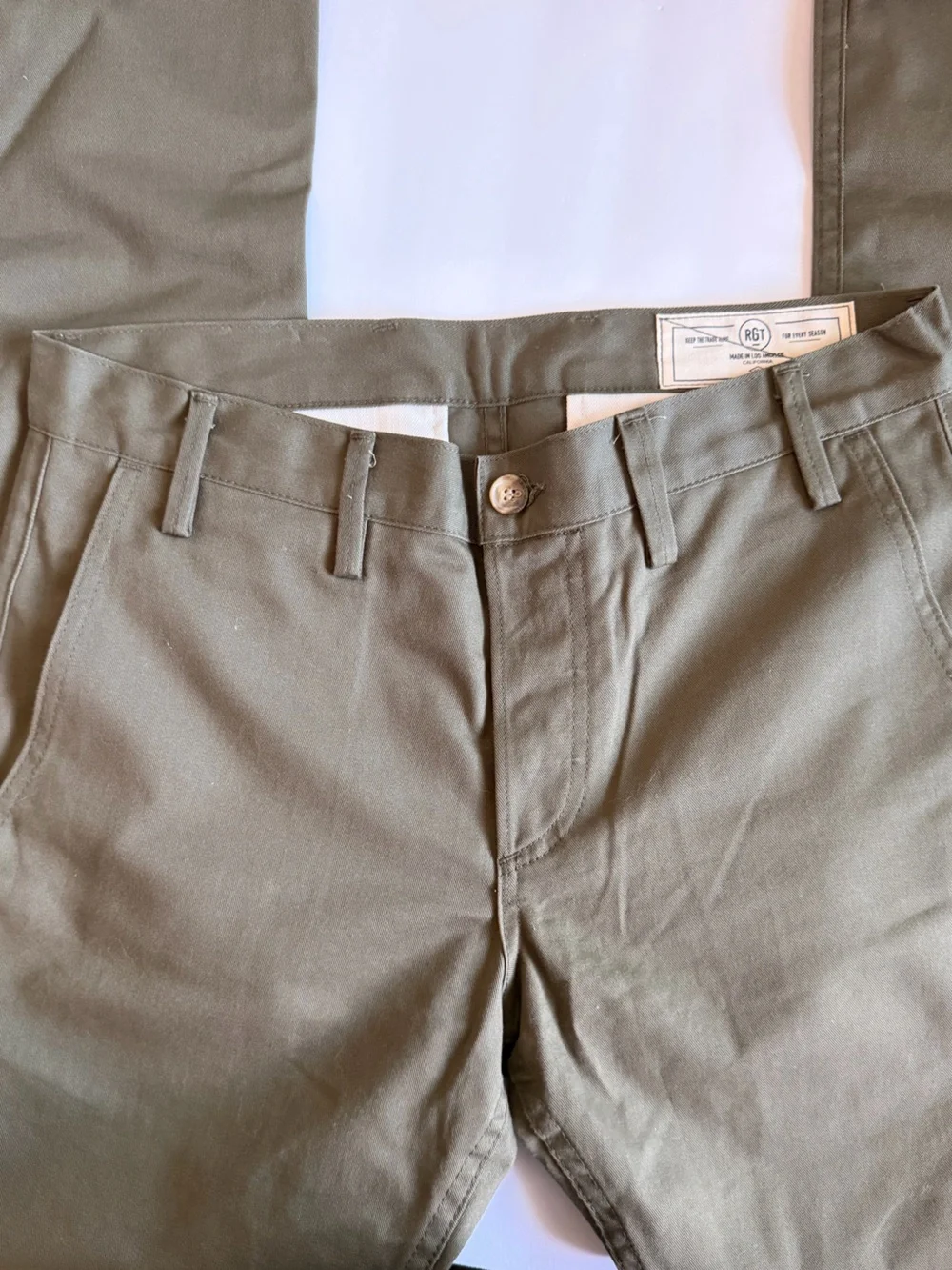 Rogue Territory Officers Trouser - Olive - Picture 4 of 5